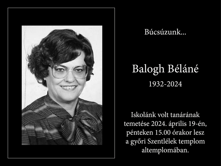 Balogh Béláné