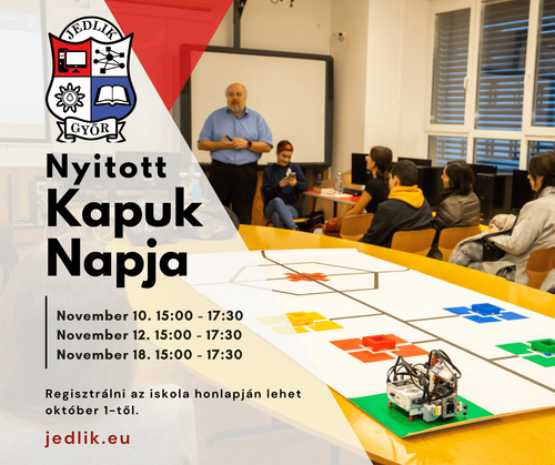 Nyitott kapuk napja Jedlikben 2025